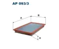 Vzduchov filtr FILTRON ‐ FI AP093/3