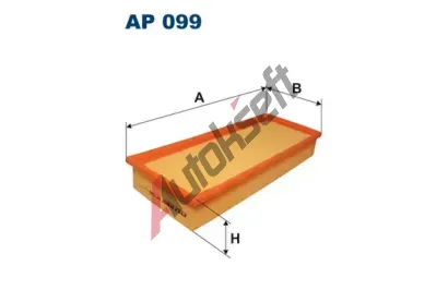 FILTRON Vzduchov filtr FI AP099, AP 099