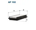 Vzduchov filtr FILTRON ‐ FI AP102