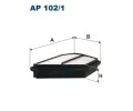 Vzduchov filtr FILTRON ‐ FI AP102/1