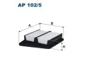 Vzduchov filtr FILTRON ‐ FI AP102/5