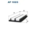 Vzduchov filtr FILTRON ‐ FI AP102/6