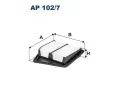Vzduchov filtr FILTRON ‐ FI AP102/7