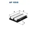 Vzduchov filtr FILTRON ‐ FI AP105/8
