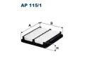 Vzduchov filtr FILTRON ‐ FI AP115/1