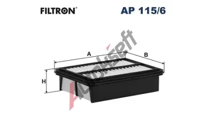 FILTRON Vzduchov filtr FI AP115/6, AP 115/6