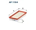 Vzduchov filtr FILTRON ‐ FI AP119/4