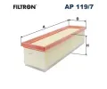 Vzduchov filtr FILTRON ‐ FI AP119/7