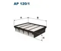 Vzduchov filtr FILTRON ‐ FI AP120/1
