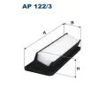 Vzduchov filtr FILTRON ‐ FI AP122/3
