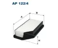 Vzduchov filtr FILTRON ‐ FI AP122/4