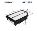 Vzduchov filtr FILTRON ‐ FI AP122/8