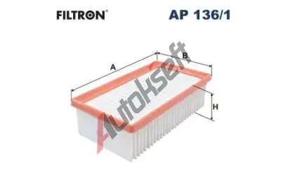 FILTRON Vzduchov filtr FI AP136/1, AP 136/1