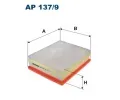 Vzduchov filtr FILTRON ‐ FI AP137/9