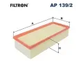 Vzduchov filtr FILTRON ‐ FI AP139/2