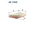 Vzduchov filtr FILTRON ‐ FI AP139/8