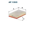 Vzduchov filtr FILTRON ‐ FI AP139/9