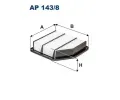 Vzduchov filtr FILTRON ‐ FI AP143/8