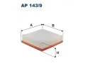 Vzduchov filtr FILTRON ‐ FI AP143/9