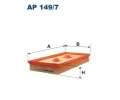 Vzduchov filtr FILTRON ‐ FI AP149/7