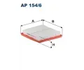 Vzduchov filtr FILTRON ‐ FI AP154/6