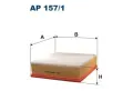 FILTRON Vzduchov filtr ‐ FI AP157/1