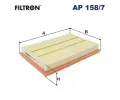 Vzduchov filtr FILTRON ‐ FI AP158/7
