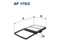 Vzduchov filtr FILTRON ‐ FI AP170/2