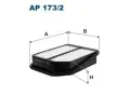 Vzduchov filtr FILTRON ‐ FI AP173/2