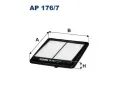 Vzduchov filtr FILTRON ‐ FI AP176/7