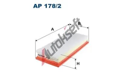 FILTRON Vzduchov filtr FI AP178/2, AP 178/2