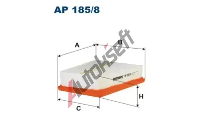 FILTRON Vzduchov filtr FI AP185/8, AP 185/8