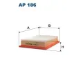 Vzduchov filtr FILTRON ‐ FI AP186