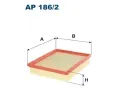 Vzduchov filtr FILTRON ‐ FI AP186/2