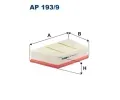 Vzduchov filtr FILTRON ‐ FI AP193/9