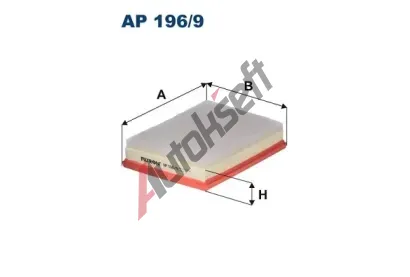 FILTRON Vzduchov filtr FI AP196/9, AP 196/9