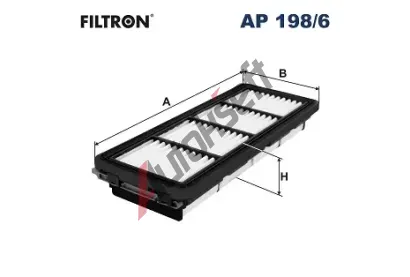 FILTRON Vzduchový filtr FI AP198/6, AP 198/6 FILTRON Vzduchový filtr FI AP198/6, AP 198/6