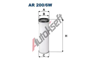 FILTRON Filtr sekundrnho vzduchu FI AR200/6W, FI AR 200/6W