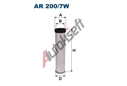FILTRON Filtr sekundrnho vzduchu FI AR200/7W, AR 200/7W