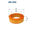 Vzduchov filtr FILTRON ‐ FI AR204