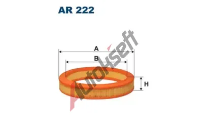 FILTRON Vzduchov filtr FI AR222, AR 222