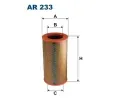 Vzduchov filtr FILTRON ‐ FI AR233