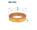 Vzduchov filtr FILTRON ‐ FI AR243