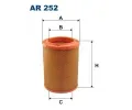 Vzduchov filtr FILTRON ‐ FI AR252