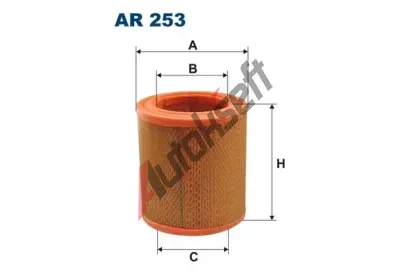 FILTRON Vzduchov� filtr FI AR253, AR 253