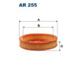 Vzduchov filtr FILTRON ‐ FI AR255