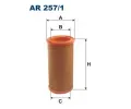 Vzduchov filtr FILTRON ‐ FI AR257/1