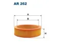 Vzduchov filtr FILTRON ‐ FI AR262