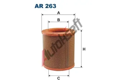 FILTRON Vzduchov filtr FI AR263, AR 263