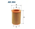 Vzduchov filtr FILTRON ‐ FI AR264